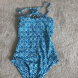 One piece bathing suit